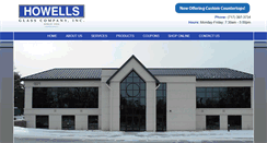 Desktop Screenshot of howellsglass.com